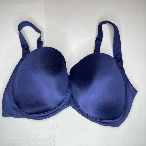Soma Smooth Full Cover Stunning Support Bra in Navy Size 40DDD - Picture 2 of 6